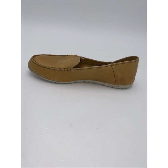 Frye Womens Sedona Venetian Moc Leather Loafer Flats Sz 8.5 Tan Shoes Slip On - Picture 8 of 11